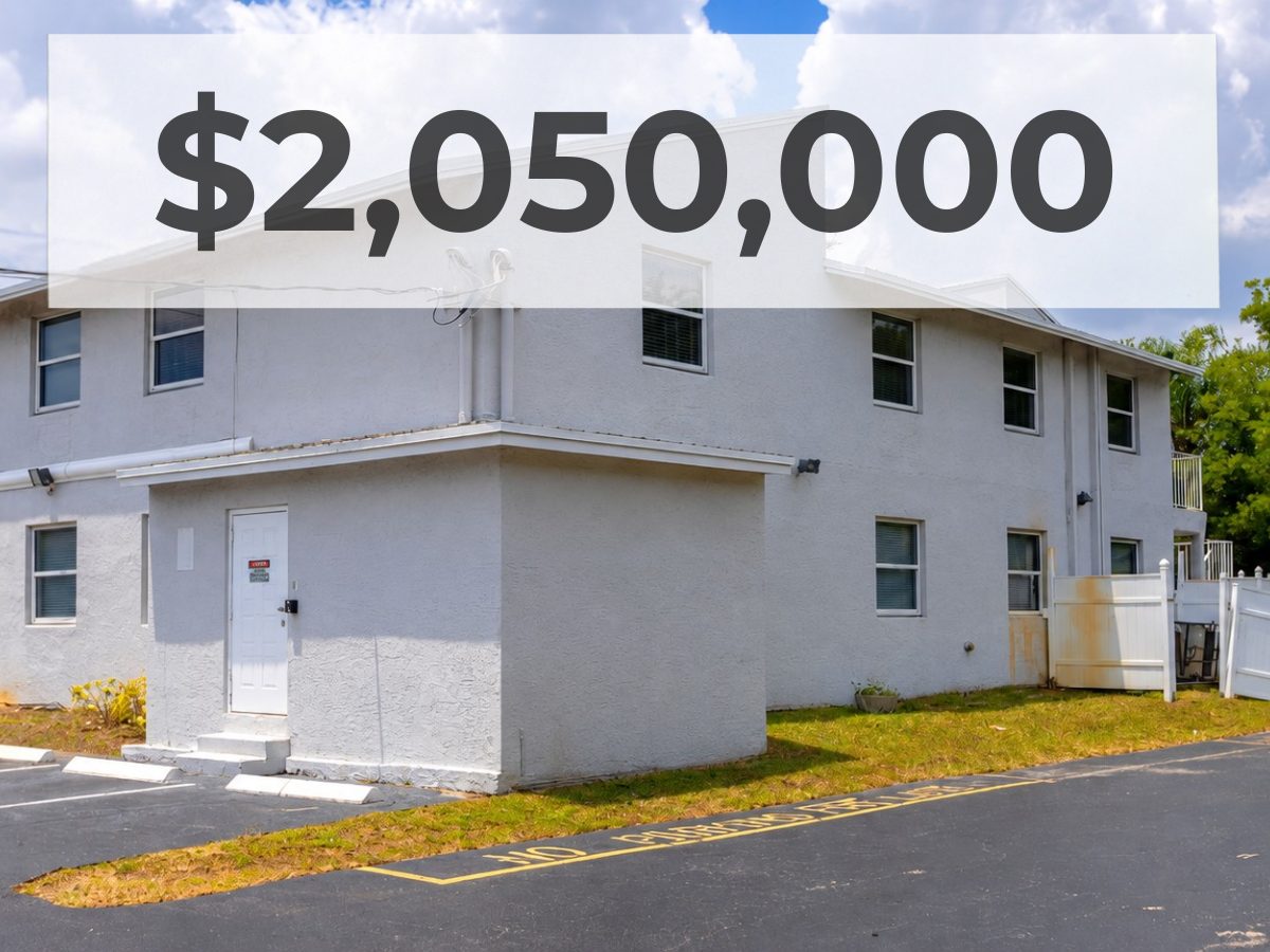 Owner User Sale in Margate, FL completed by TruStone Realty Advisors